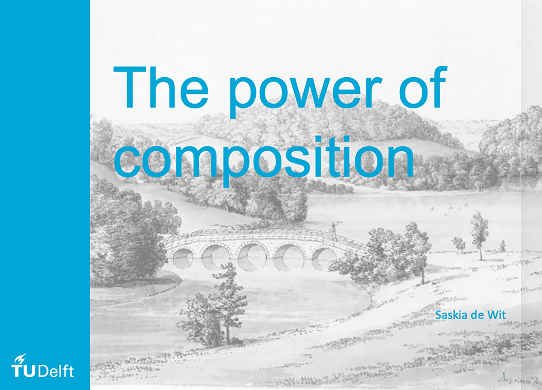 Saskia de Wit, the power of composition, 